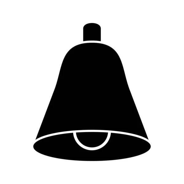 Hermoso sonido activo glifo negro icono — Vector de stock