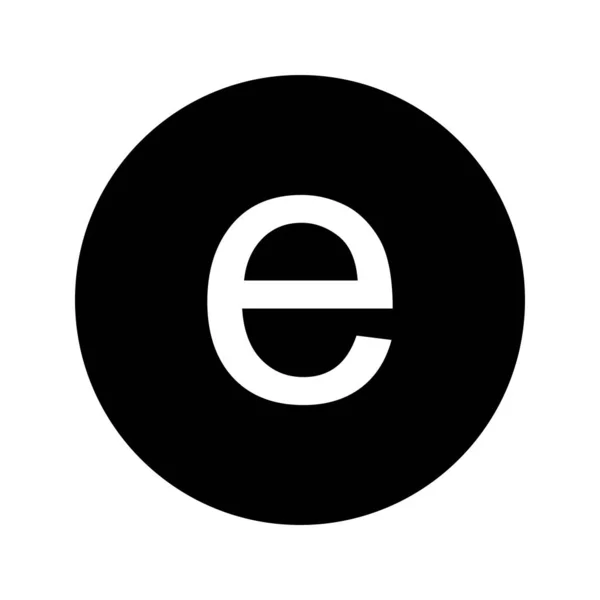 Beau bord glyphe icône noire — Image vectorielle