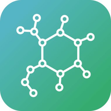 Beautigul bilim vektör çizgi simgesi