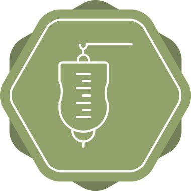 Güzel damla vektör çizgi simgesi