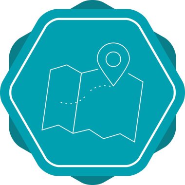 Harita çizgisi simgesindeki yerleri işaretleme