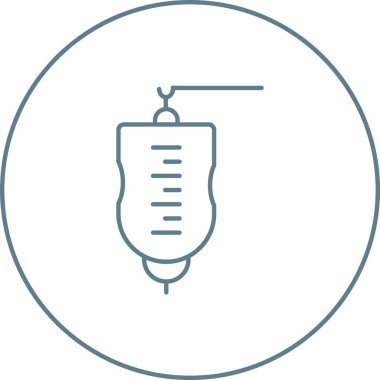 Güzel damla vektör çizgi simgesi