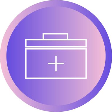 İlk yardım kutusu satırı simgesi