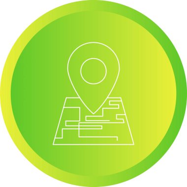 Harita çizgisi simgesindeki yerleri bulma