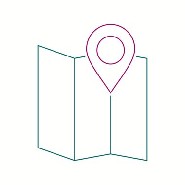 Haritalarda satır simgesini işaretle