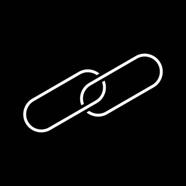 Güzel Zincir vektör satırı simgesi