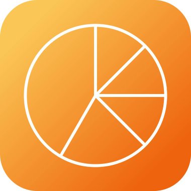 Güzel Pasta grafik vektör satırı simgesi