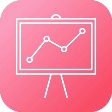 Güzel Grafik vektör satırı simgesi