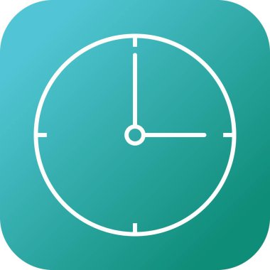 Güzel Yön vektör satırı simgesi