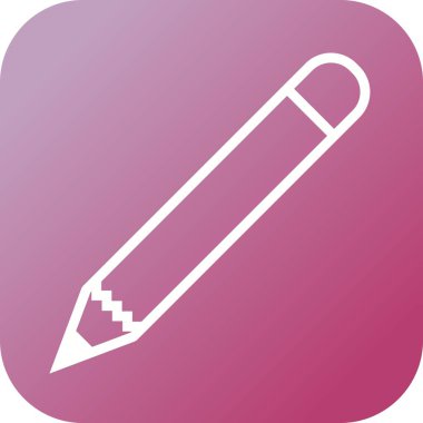 Güzel Kalem vektör satırı simgesi