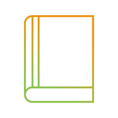 Güzel Kitap vektör satırı simgesi