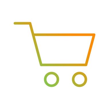 Güzel Sepet vektör satırı simgesi