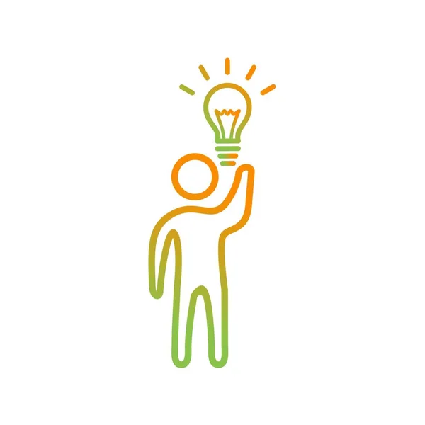 Beautiful Idea vektör satırı simgesi