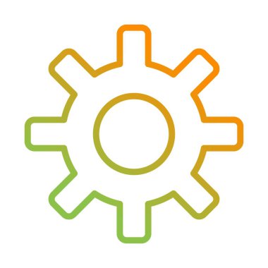 Güzel Ayarlar vektör satırı simgesi