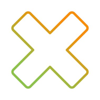 Güzel Çarpma vektör satırı simgesi