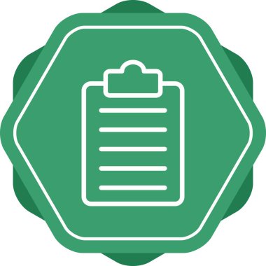 Güzel Pano vektör satırı simgesi