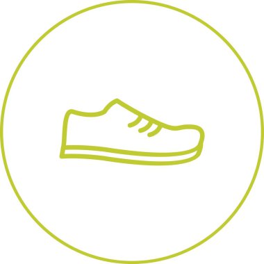 Güzel Ayakkabı vektör satırı simgesi