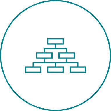 Güzel İş yapısı vektör satırı simgesi