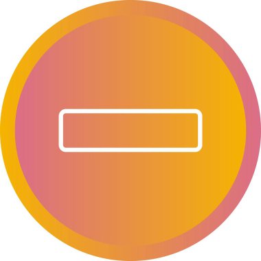 Güzel Çıkarma vektör satırı simgesi