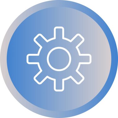 Güzel Ayarlar vektör satırı simgesi