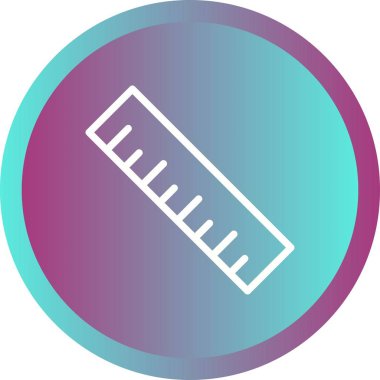 Güzel Ölçek vektör çizgisi simgesi