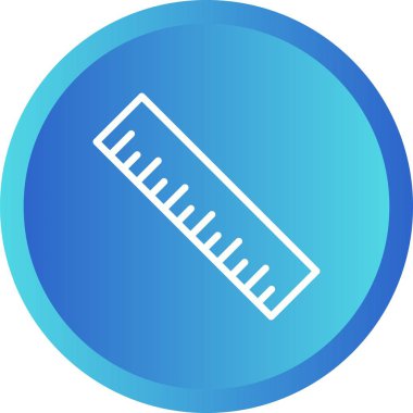 Güzel Ölçek vektör çizgisi simgesi