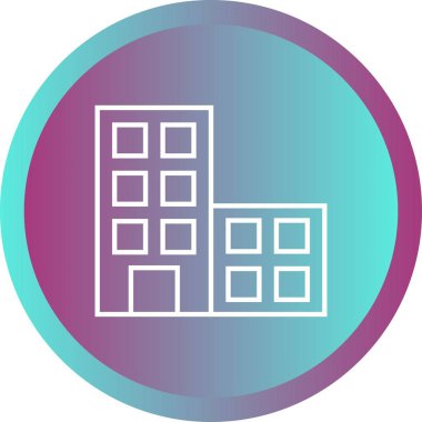 Güzel vektör çizgisi simgesi