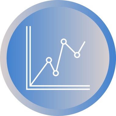 Güzel Grafik vektör satırı simgesi