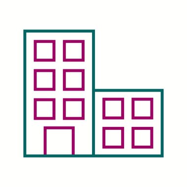 Güzel vektör çizgisi simgesi