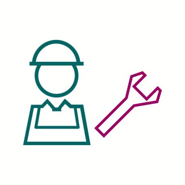 Güzel Bakım vektör satırı simgesi