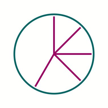 Güzel Pasta grafik vektör satırı simgesi