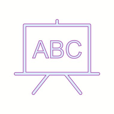 Güzel Pano vektör satırı simgesi