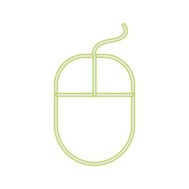 Güzel Fare vektör satırı simgesi