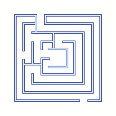 Güzel Labirent vektör satırı simgesi