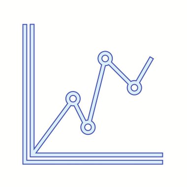 Güzel Grafik vektör satırı simgesi