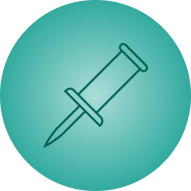 Güzel Pointer vektör satırı simgesi