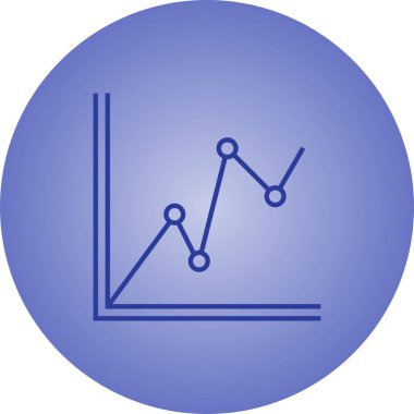 Güzel Grafik vektör satırı simgesi