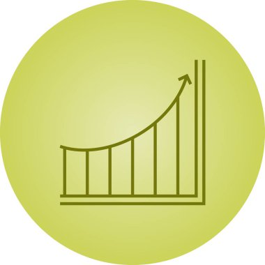 Güzel Grafik vektör satırı simgesi