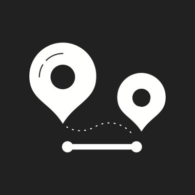 Güzel Route Vektör Kabartma simgesi