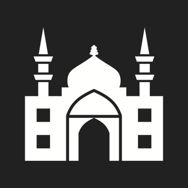 Beautiful Mosque Vector Glyph Icon