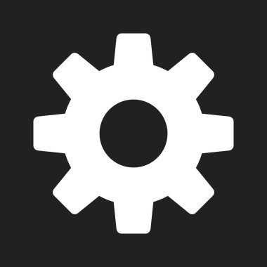 Güzel Ayarlar Vektör Kabartma Simgesi