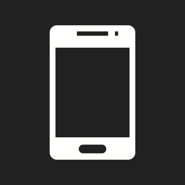 Beautiful Smart phone Vector Glyph icon