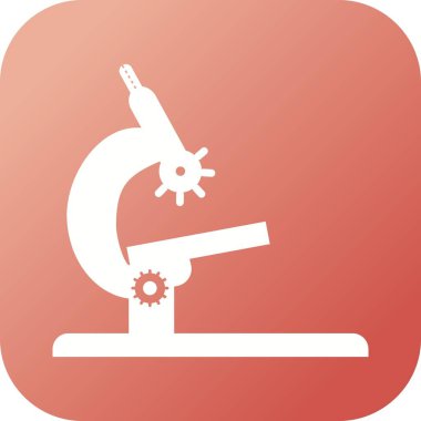 Güzel Mikroskop Vektör Kabartma simgesi
