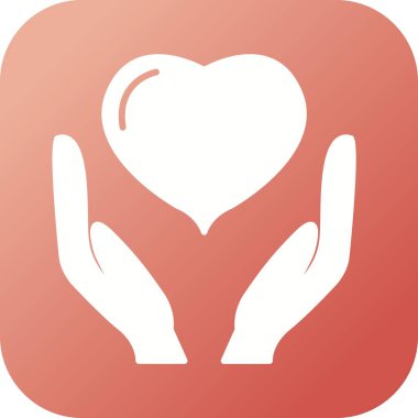 Güzel Hareket Vektörü Glifi simgesi