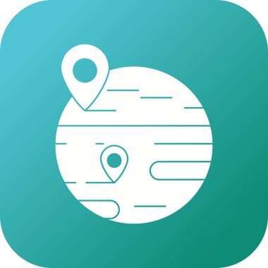 Güzel İşaretler Vektör Kabartma simgesini yerleştirir