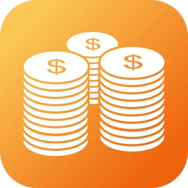 Güzel Yatırım Vektörü Kabartma Simgesi