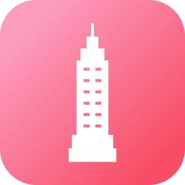 Güzel Watchtower Vektör Kabartma Simgesi