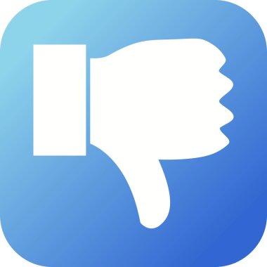 Güzel Hoşlanmayan Vektör Kabartma simgesi