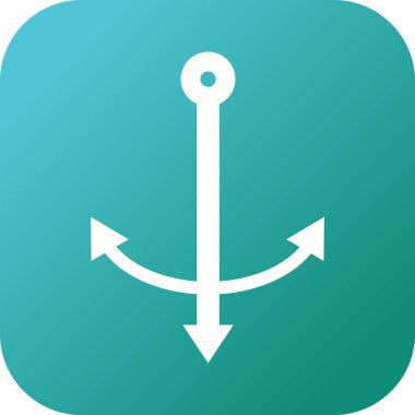 Güzel Archer Vektör Glyph simgesi