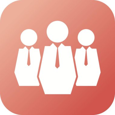 Güzel Takım Çalışması Vektör Kabartma Simgesi